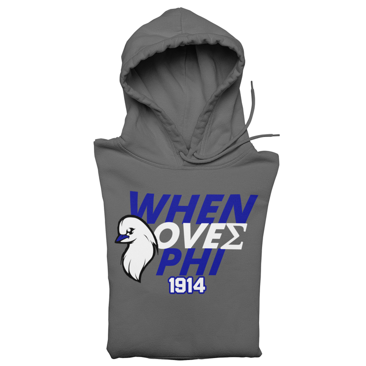 When Doves Phi Hoodie