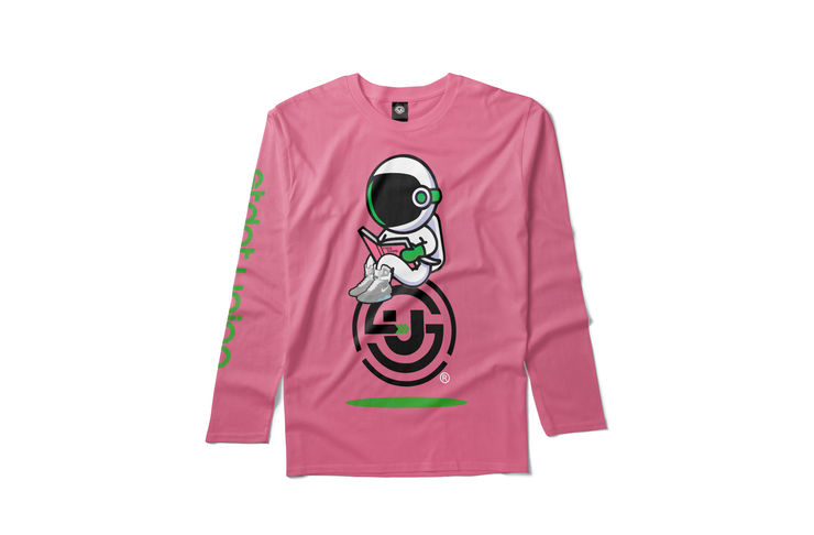 Stewie McFly Long Sleeve (Pink)
