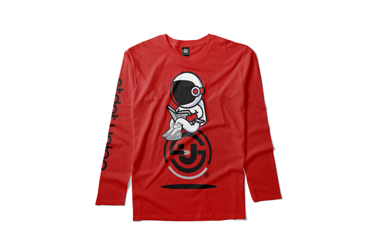 Stewie McFly Long Sleeve (Red)