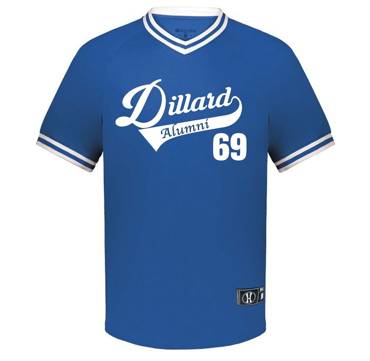 Dillard Retro V-Neck Baseball Jersey (Pre-Order)